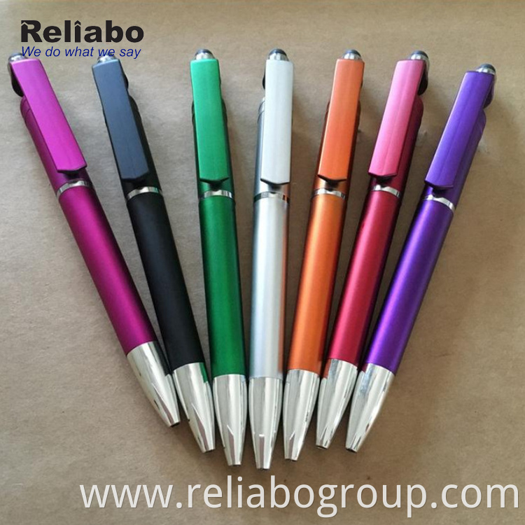 Reliabo Plastic Stylus Pen For Touch Phone Touch Screen Stylus Ball Pen For Mobile Phone